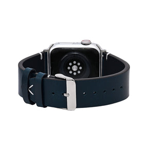 Pulseira de couro para Apple Watch masculina