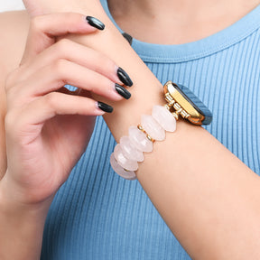 Pulseira Elástica de Quartzo Loving para Apple Watch