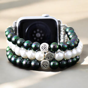 Pulseira elástica Galaxy Pearl para Apple Watch
