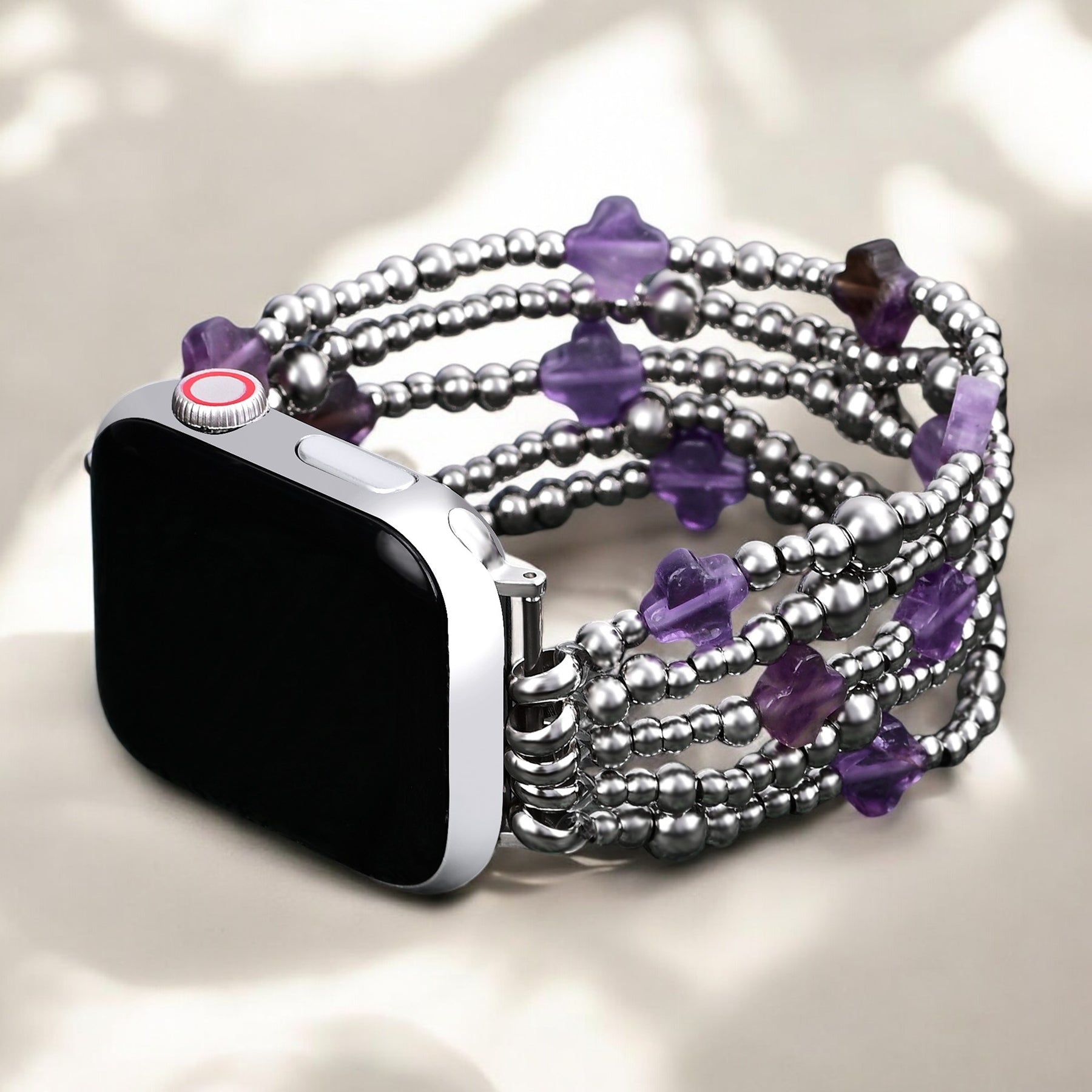 Pulseira Elástica Celestial Charm Cross para Apple Watch