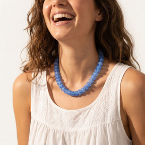 Colar volumoso Blue Horizon