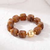 Pulseira Chunky Terra Dourada