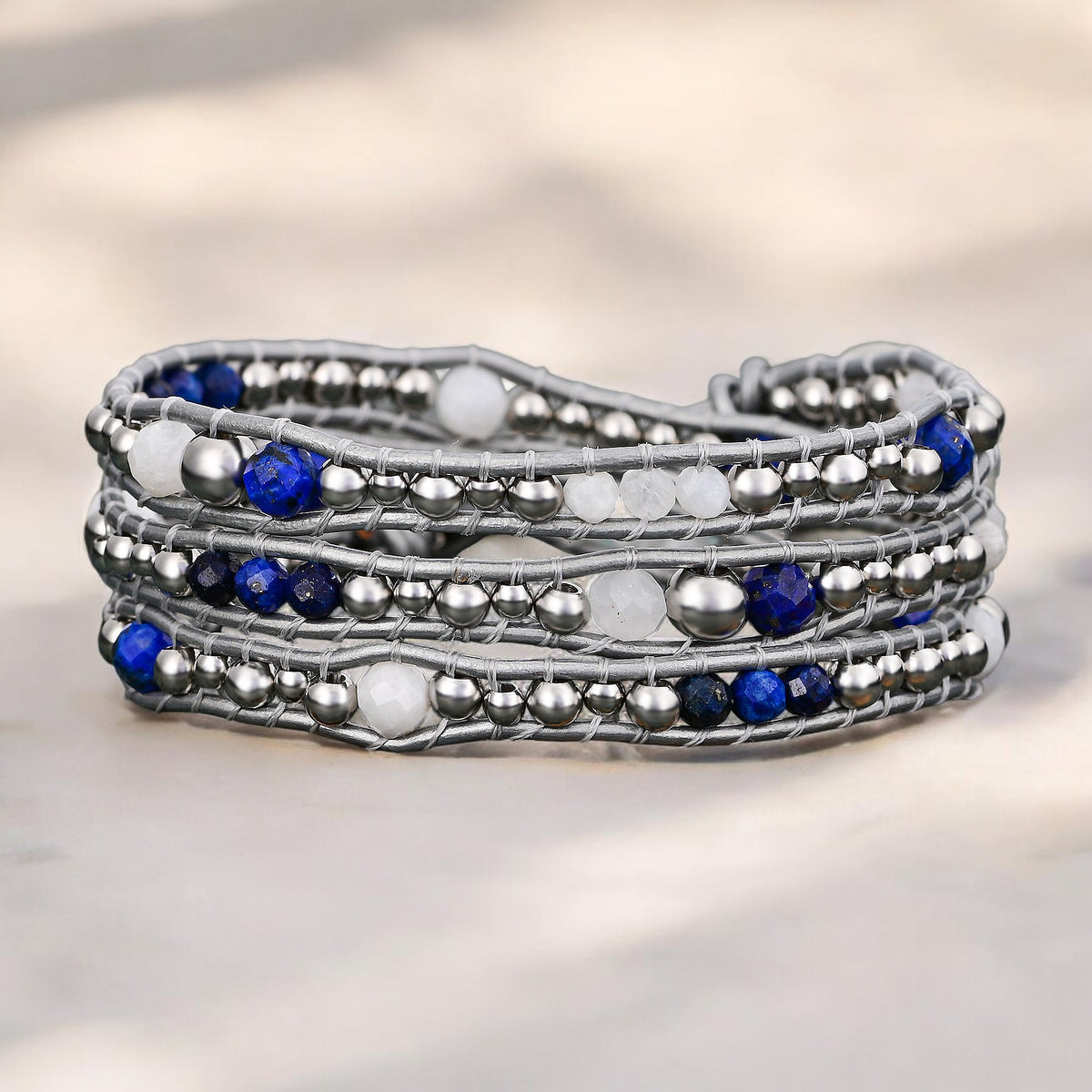 Pulseira Envolvente de Proteção Celestial Lápis