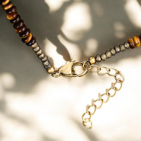 Pulseira Protetora de Olho de Esmeralda para Homens