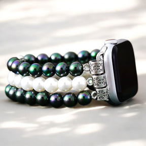 Pulseira elástica Galaxy Pearl para Apple Watch