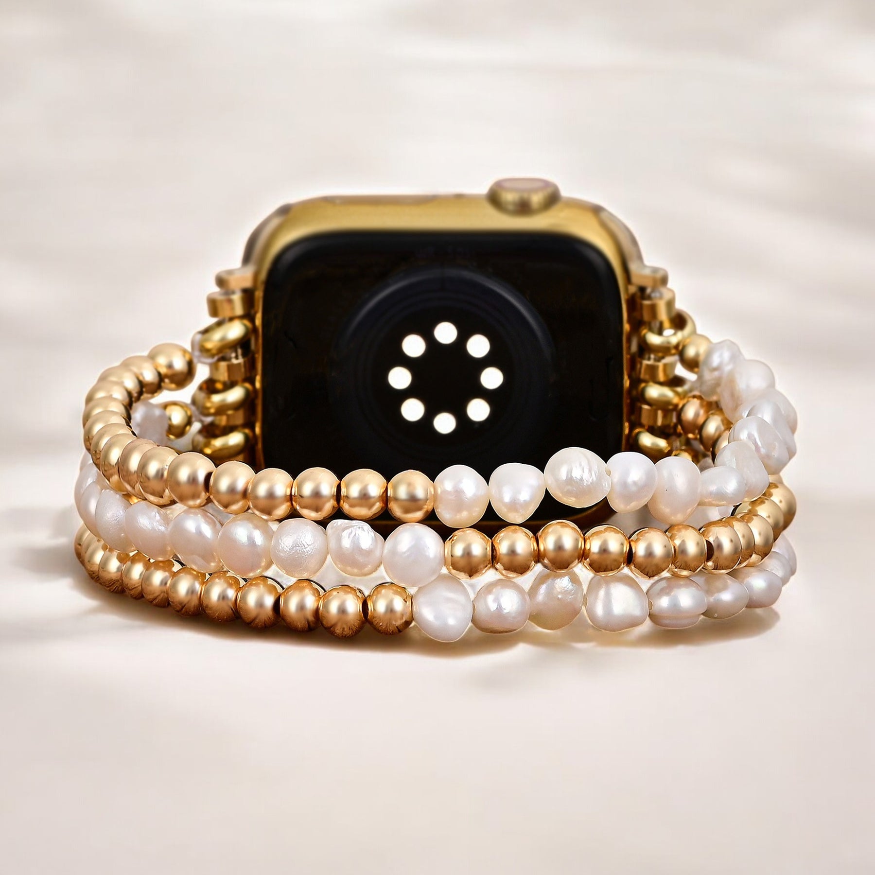 Pulseira Elástica Pearl Radiance para Apple Watch