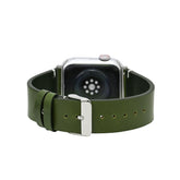 Correia para Apple Watch masculina em pele preta
