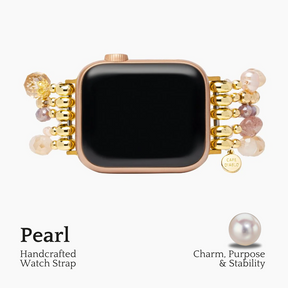 Pulseira elástica Rosette perolada para Apple Watch