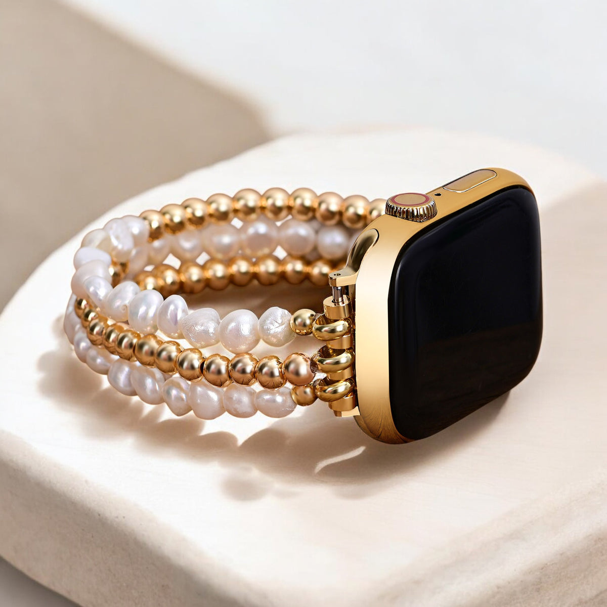 Pulseira Elástica Pearl Radiance para Apple Watch