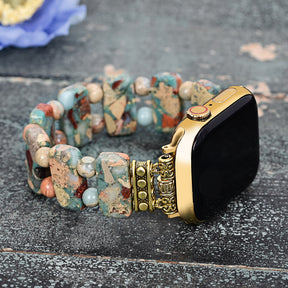 Correia Zen Tibetana Elástica para Apple Watch