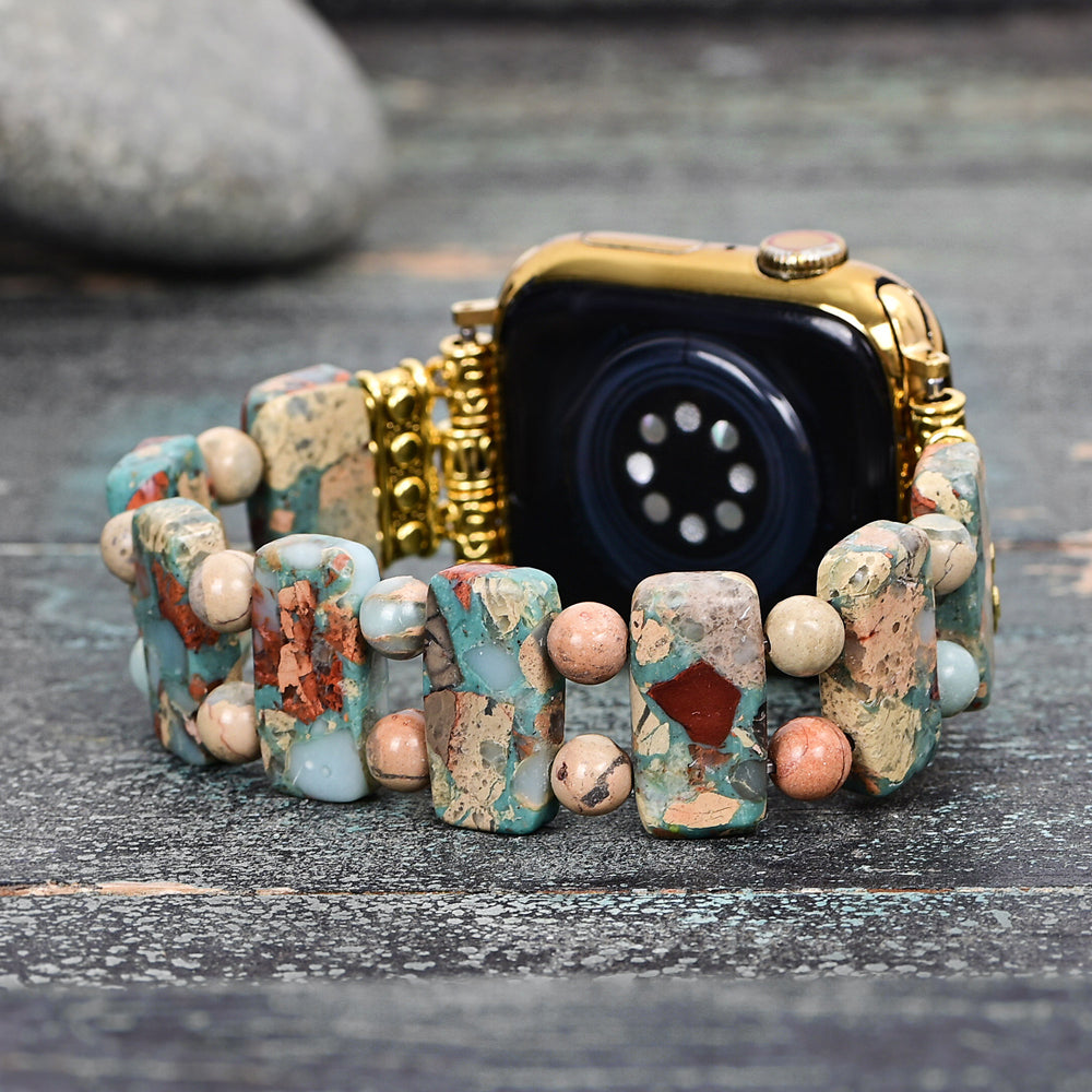Correia Zen Tibetana Elástica para Apple Watch