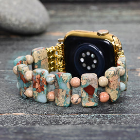 Correia Zen Tibetana Elástica para Apple Watch