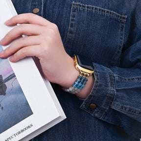 Pulseira Pastel Dream Stone Stretch Apple Watch
