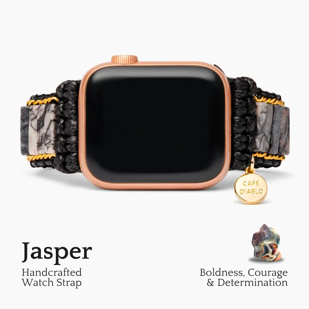 Pulseira opulenta Jasper Apple Watch