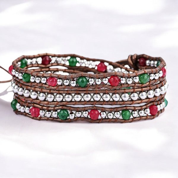 Pulseira de Natal Envolvente Maravilha de Inverno