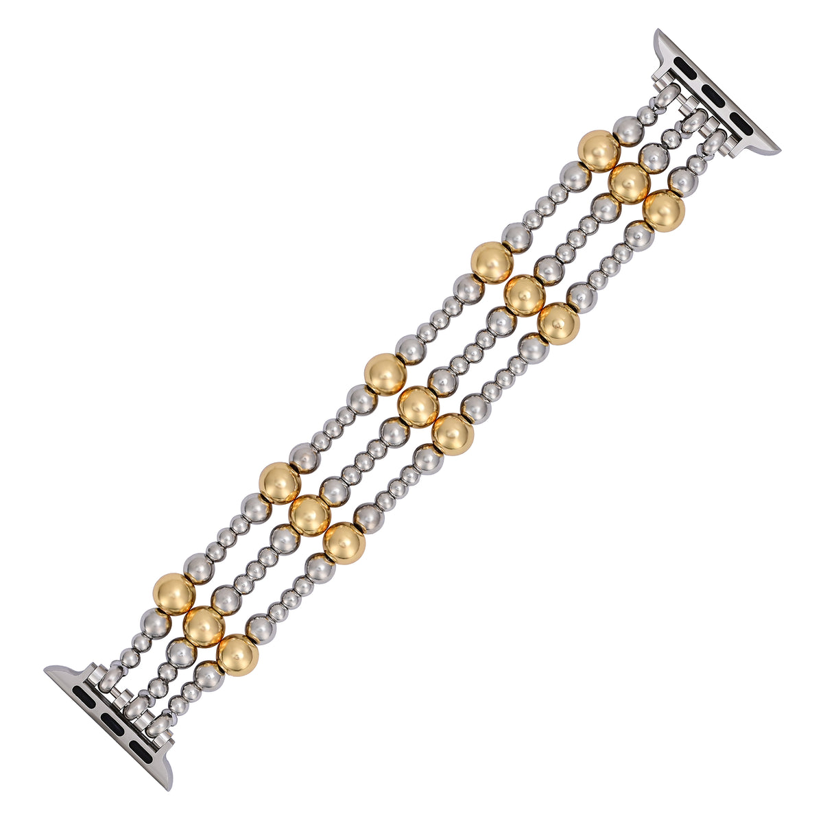 Pulseira Silver Ember Stretch para Apple Watch