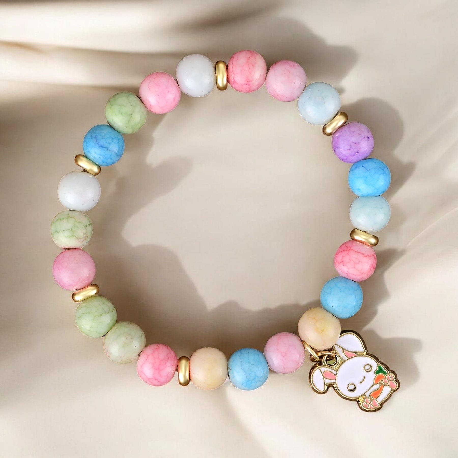 Pulseira Elástica Paraíso Pastel
