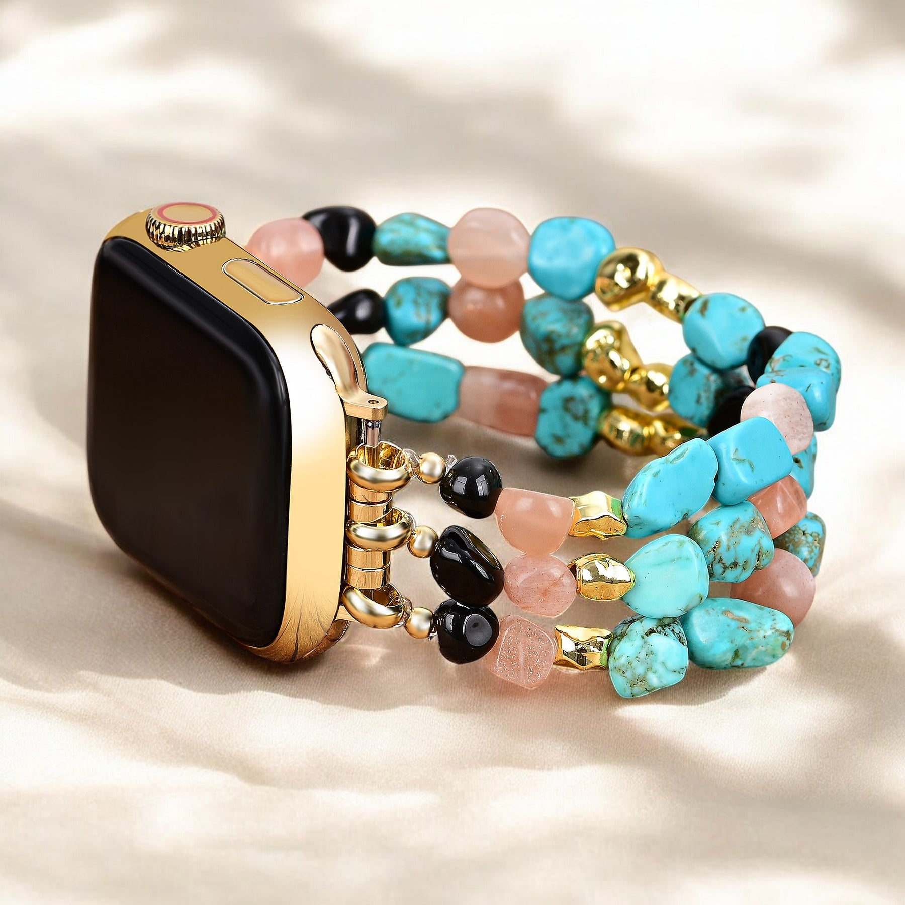 Pulseira Desert Oasis Stone Stretch Apple Watch
