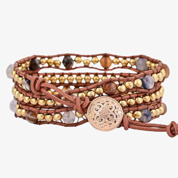 Pulseira de proteção do amor amazonita