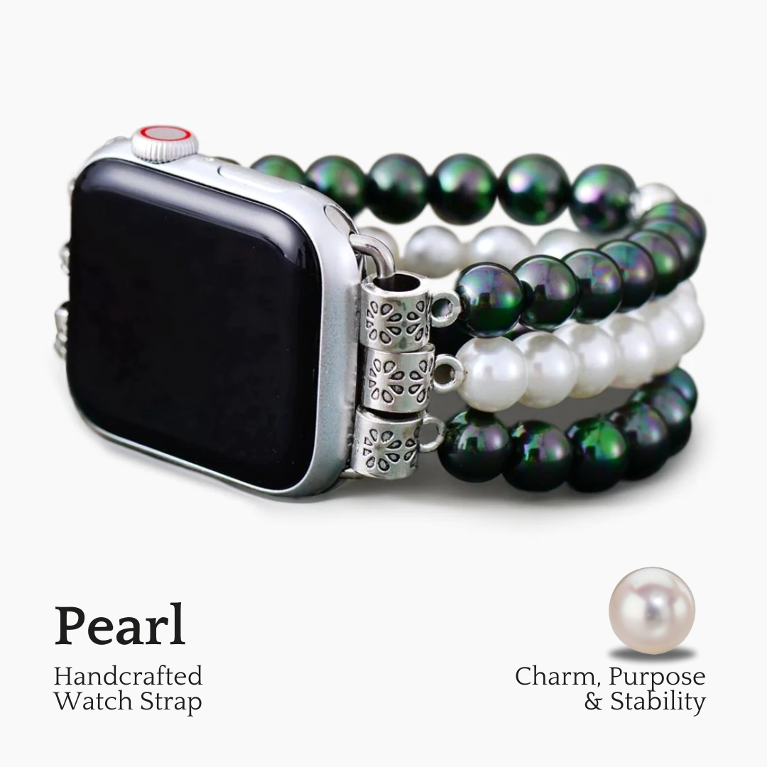 Pulseira elástica Galaxy Pearl para Apple Watch