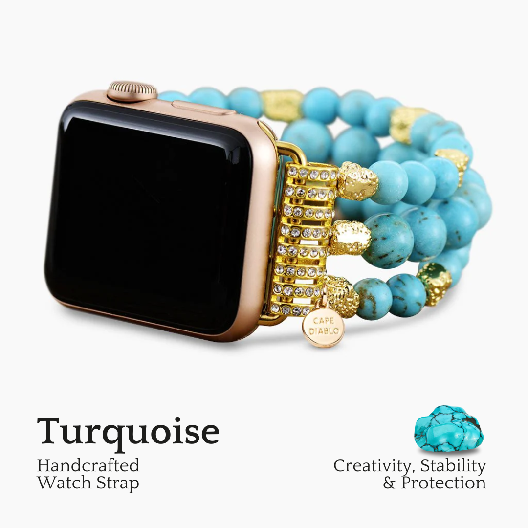 Pulseira turquesa Dream Stretch para Apple Watch