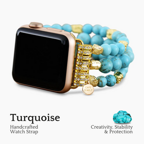 Pulseira turquesa Dream Stretch para Apple Watch