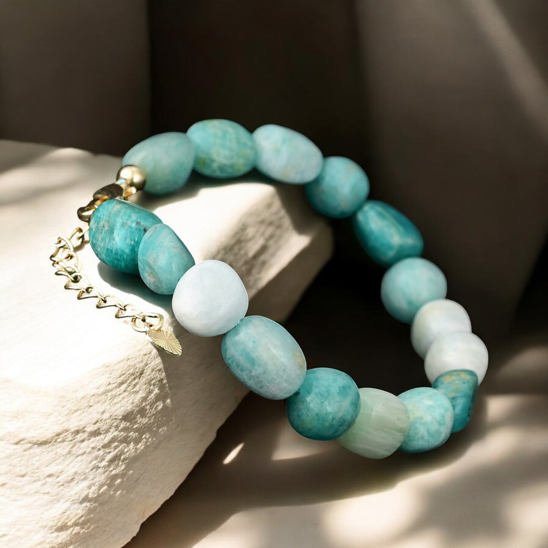 Pulseira Marinha de Amazonite