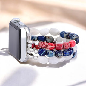 Pulseira Apple Watch Stretch Flame da Independência