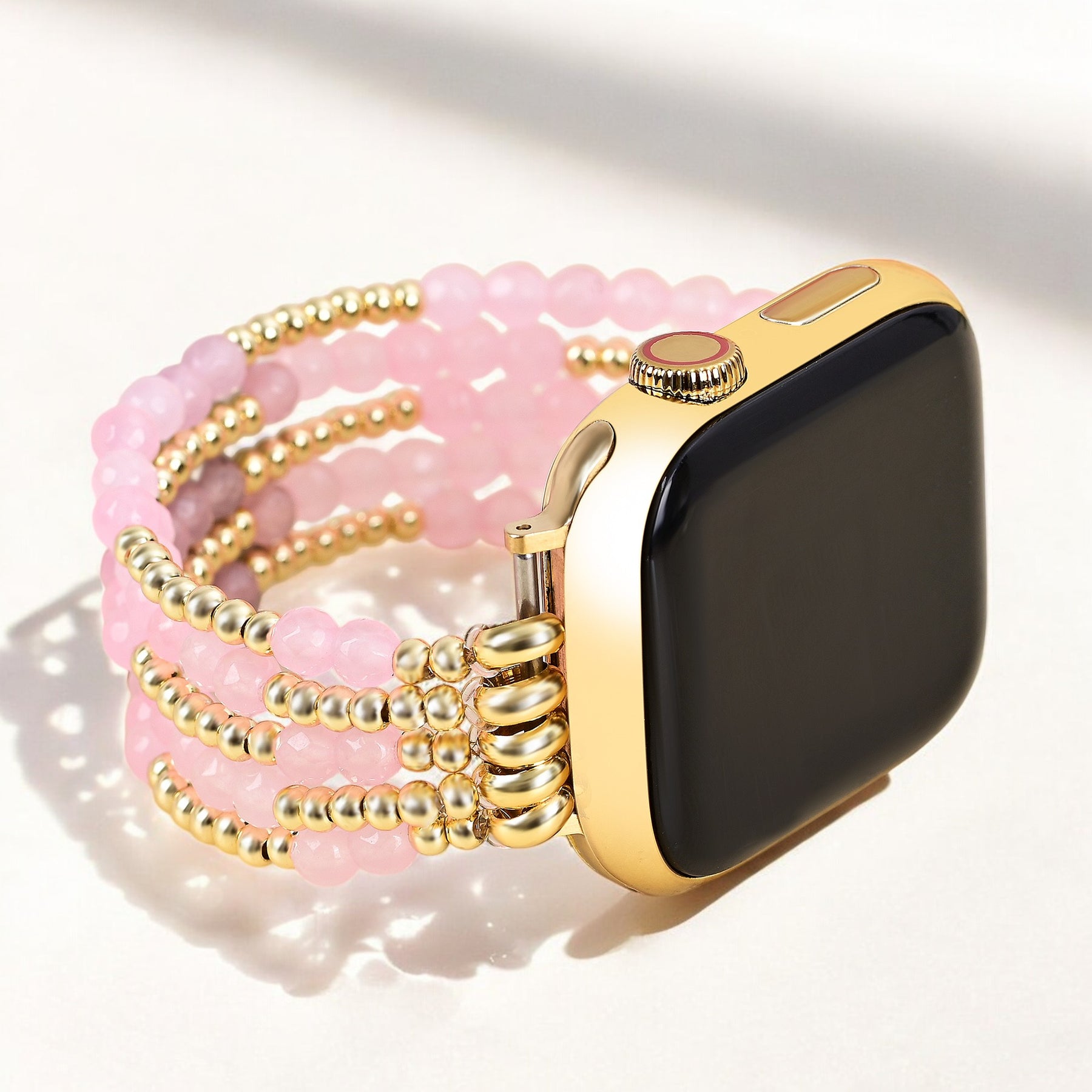 Pulseira Elástica Rose Quartz Radiance para Apple Watch