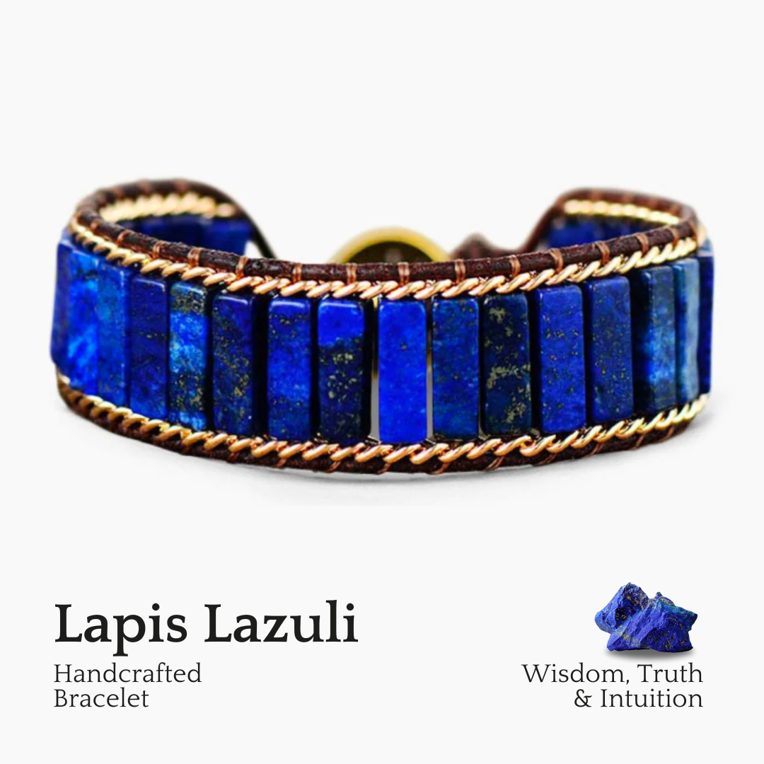 Pulseira de Energia Lápis-Lazúli