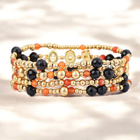 Conjunto de Pulseiras Luminosas Assustadoras de Halloween