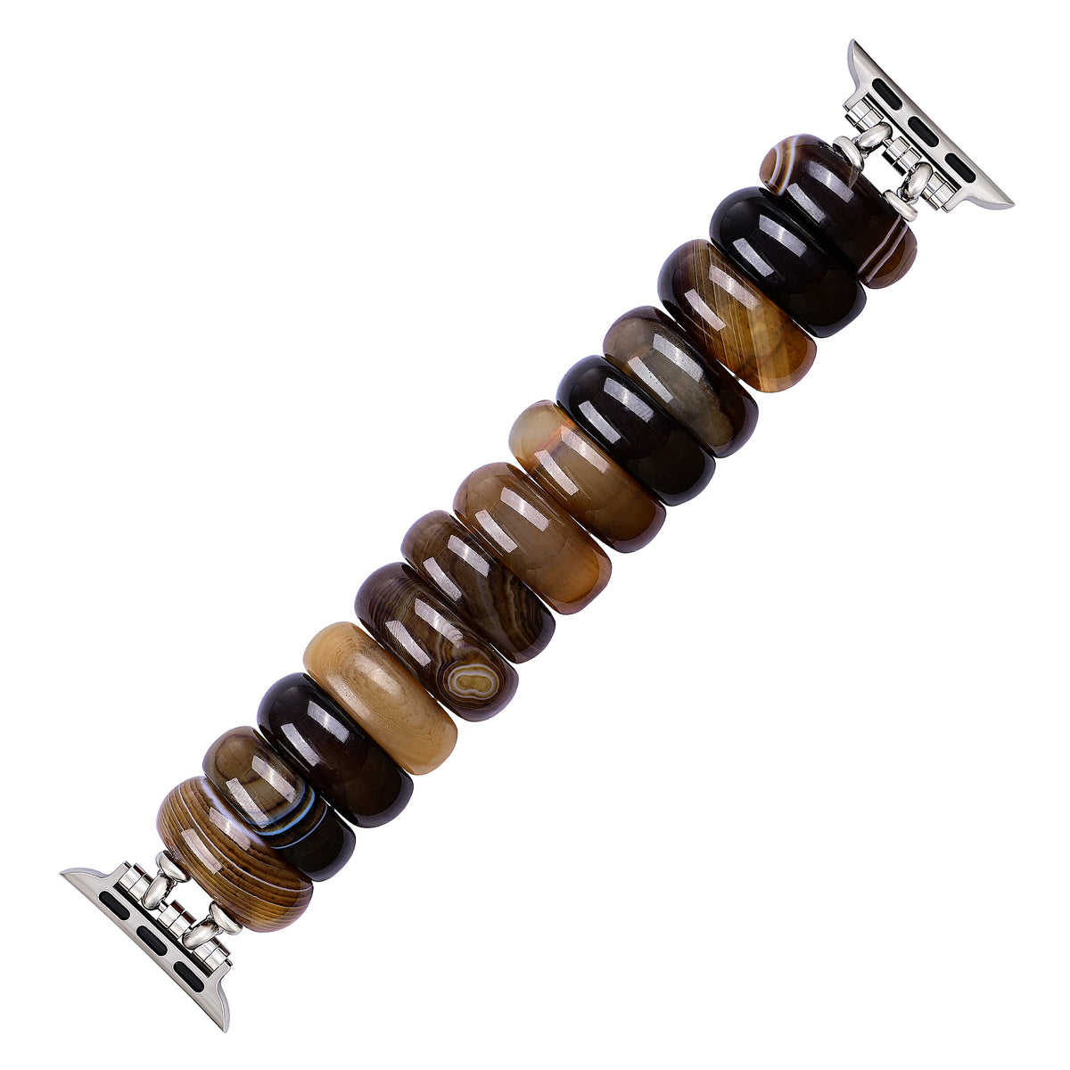 Pulseira Elástica Earthly Ember Agate para Apple Watch