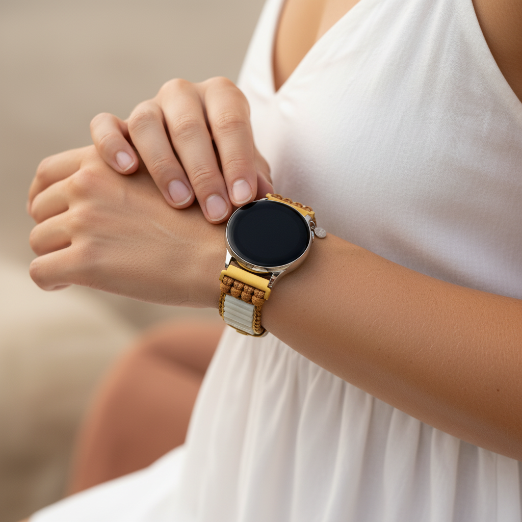 Pulseira de Proteção Amazonite para Samsung Galaxy Watch