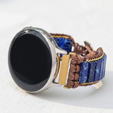Bracelete para Samsung Galaxy Watch em jaspe azul celeste