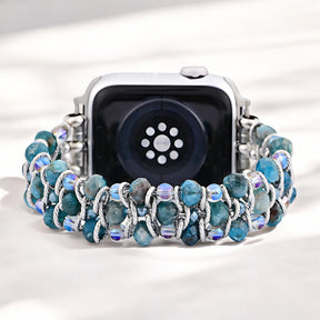Correia Trançada Apatite Azure para Apple Watch