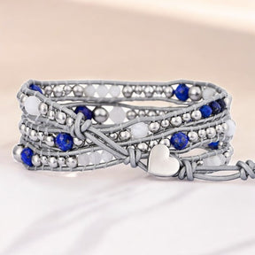 Pulseira Envolvente de Proteção Celestial Lápis