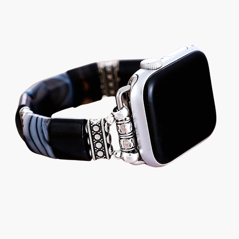 Pulseira Jade Glimmer Stretch para Apple Watch