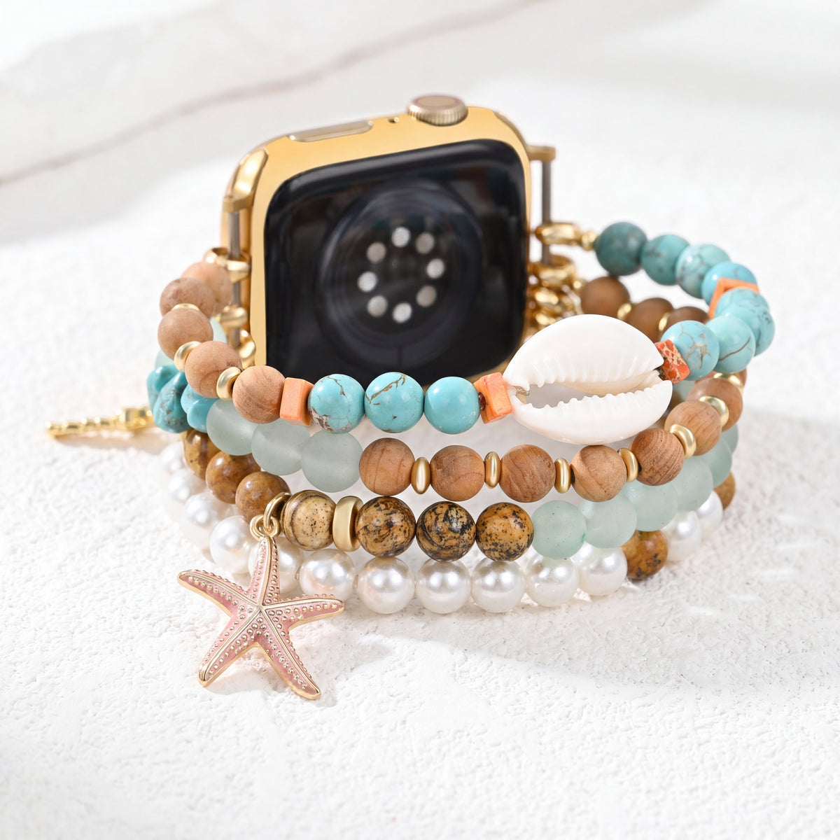 Pulseira Apple Watch Tropical Sands Stretch