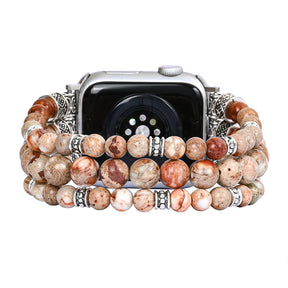 Pulseira Imperial Earth Jasper para Apple Watch