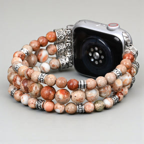 Pulseira Imperial Earth Jasper para Apple Watch