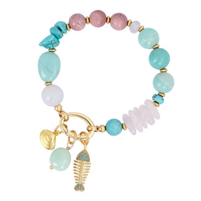 Pulseira Charm Amazon Wave