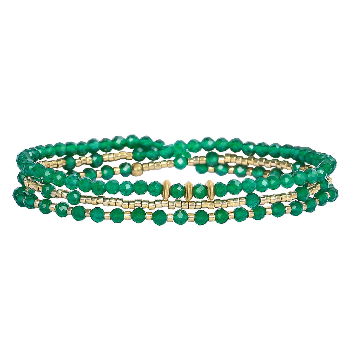 Pulseira/Colar Multi-Estilo Jade Radiance