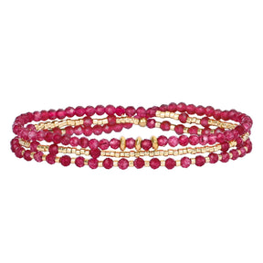 Pulseira/Colar Multi-Estilo Crimson Dream