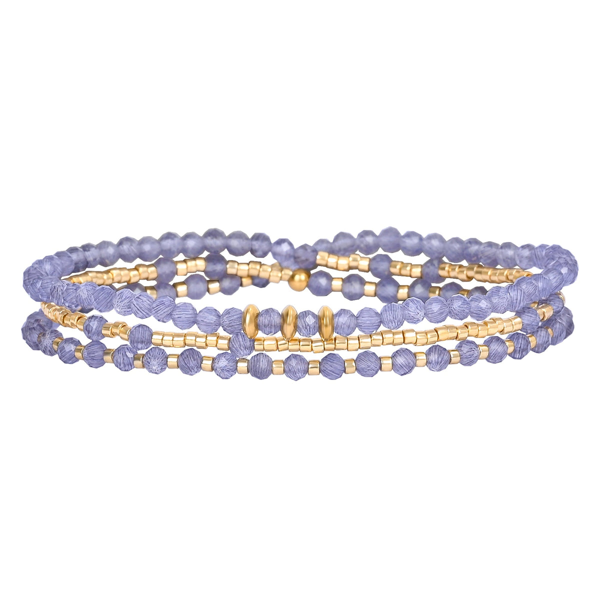 Pulseira/Colar Multi-Estilo Lilac Glow