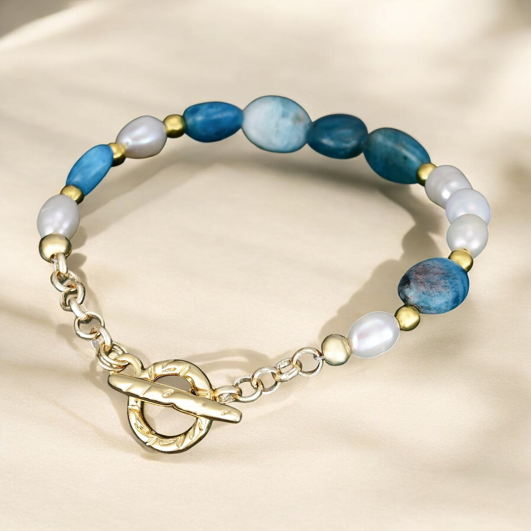 Pulseira Apatite à Beira-Mar