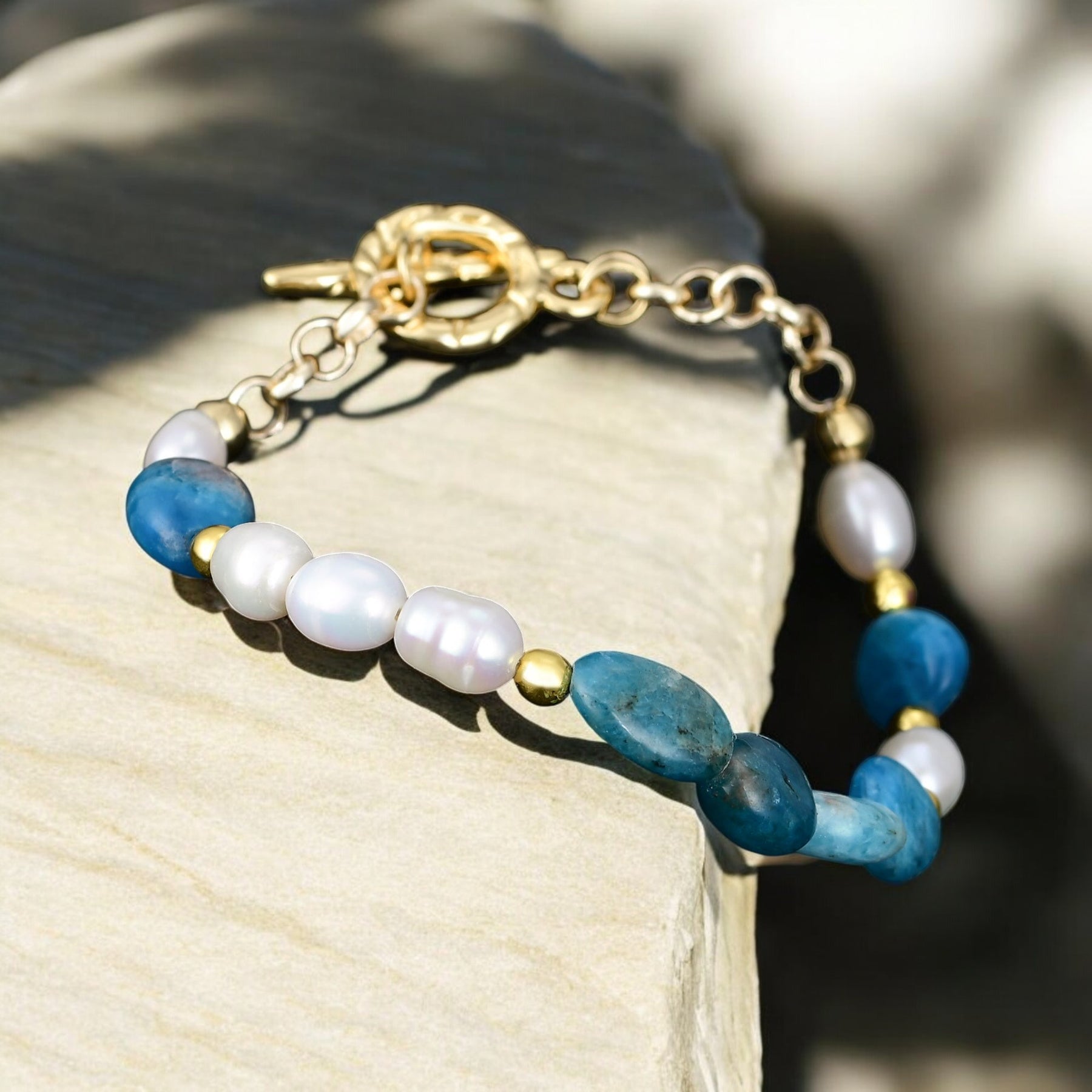 Pulseira Apatite à Beira-Mar