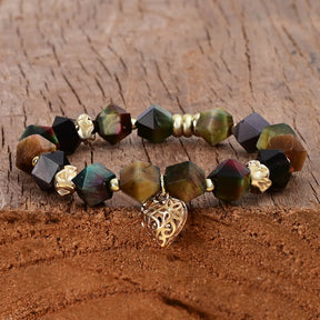 Pulseira de Amuleto de Amor de Pedra da Lua