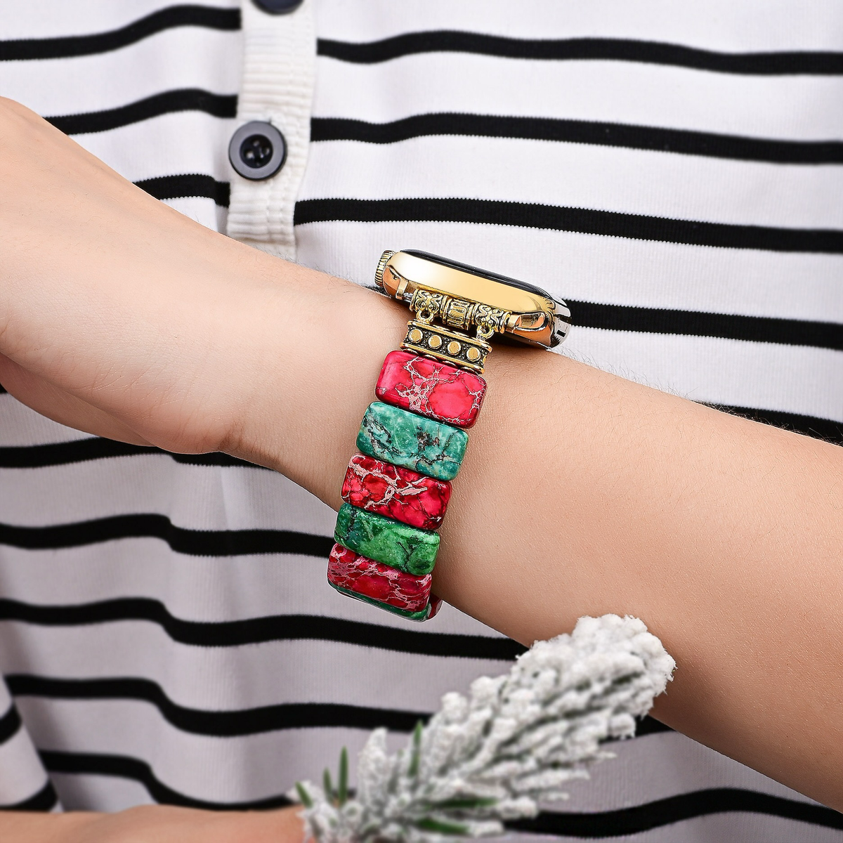 Correia Elástica Christmas Wonder para Apple Watch