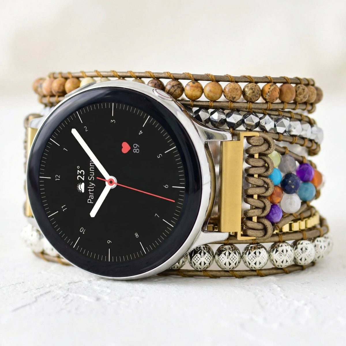Pulseira Samsung Galaxy Watch Energia de Cura da Terra