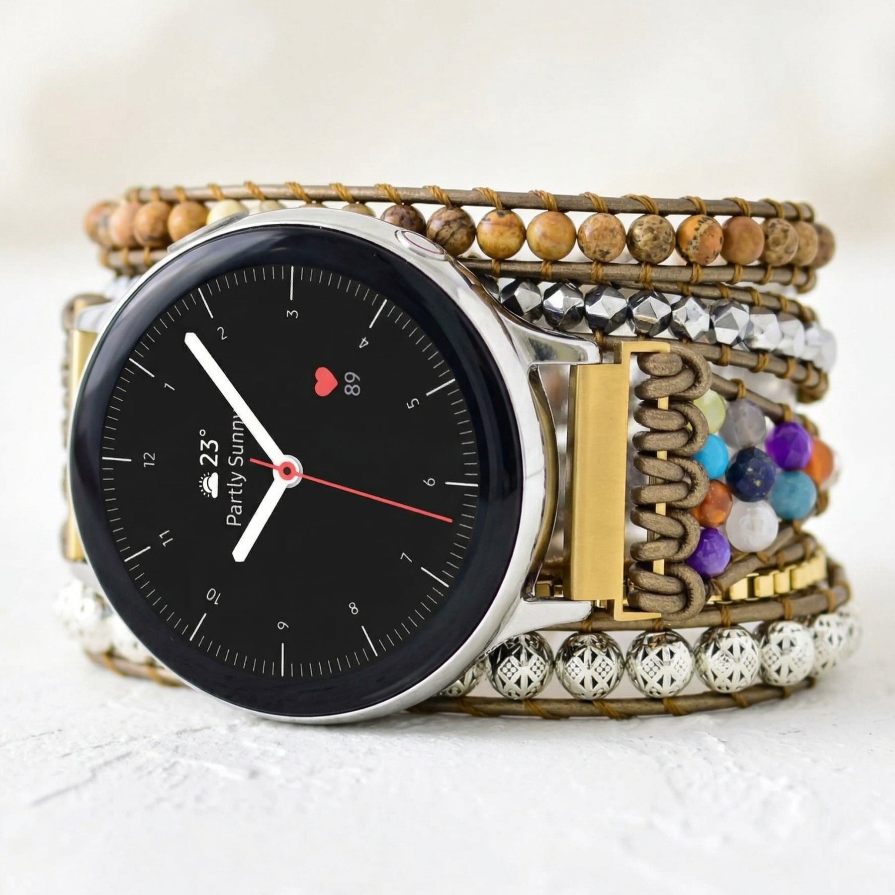 Pulseira Samsung Galaxy Watch Energia de Cura da Terra